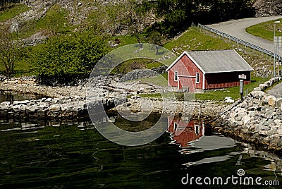 Poetical Scandinavia Stock Photo