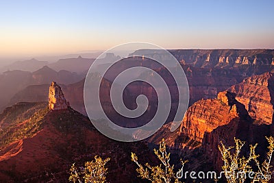 Point Imperial, Grand Canyon North Rim Stock Photo