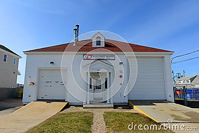 Point Judith Coast Guard Station, Narragansett, RI Editorial Stock Photo