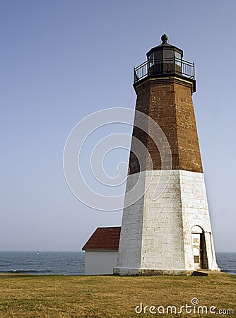 Point Judith Lighthouse Stock Photo