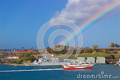 Point a Pitre, Guadeloupe Editorial Stock Photo