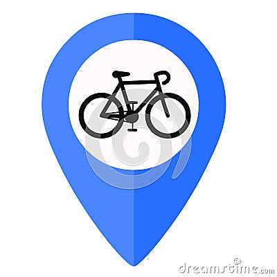 Pointer navigation map location locator find destination transportation Stock Photo