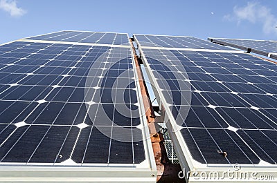 Solar Energy Panel Stock Photo
