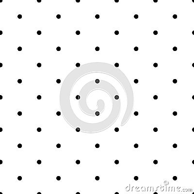 Points seamless pattern. Dot texture. Polka dots background. Simple small geometric point. Dotted halftone. Abstract minimal dotty Vector Illustration