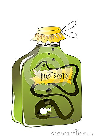 Poison Vector Illustration