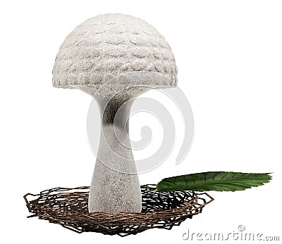 Poisonous mushroom Stock Photo