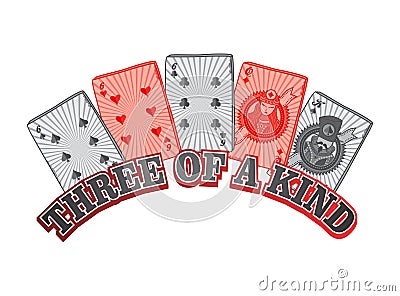 Poker card suit theme Vector Illustration