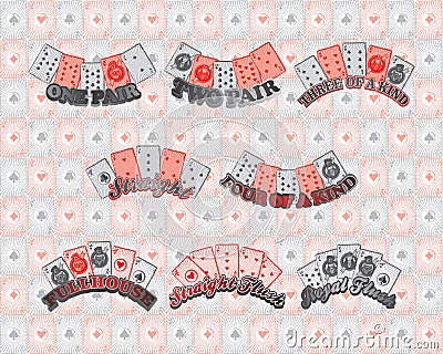 Poker theme Vector Illustration