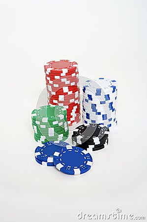 Pokerchips Stock Photo