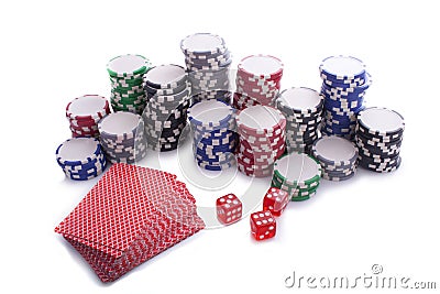 Pokerchips Stock Photo