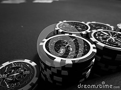Pokerchips Stock Photo