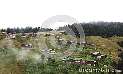 Pokut Plateau on Kackar mountains in Turkey Stock Photo