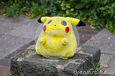 PokÃ©mon center plush doll Pikachu Editorial Stock Photo