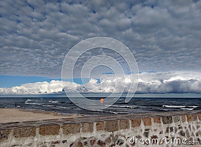 Poland. Baltic. The town of DarÅ‚Ã³wko in July Stock Photo