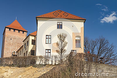 Poland, Malopolska, Oswiecim, Piast Castle Stock Photo