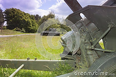 Poland, Zachodniopomorskie, Zdbice, Military Gear Open Air Museum Editorial Stock Photo