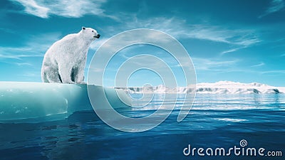 Polar bear Cartoon Illustration