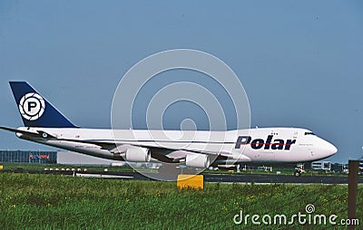 Polar Boeing B-747-46NF N450PA CN30808 LN1257 Editorial Stock Photo