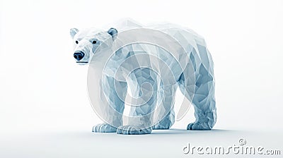 The Polaris Python package symbolizes strength and precision in data analysis with its stylized polar bear. Stock Photo