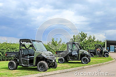 Polaris utility vehicle Editorial Stock Photo