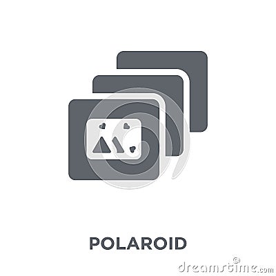 Polaroid icon from Birthday and Party collection. Vector Illustration