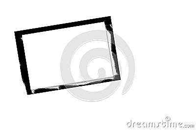 Polaroid pattern for photo frames with background texture Stock Photo
