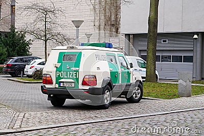 Police car Editorial Stock Photo