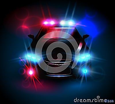 Police car Stock Photo