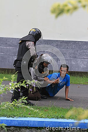 Police Editorial Stock Photo