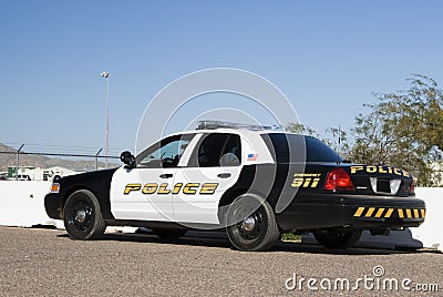 Police interceptor Stock Photo