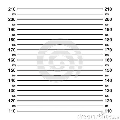 Police mug shot vector lineup background Vector Illustration