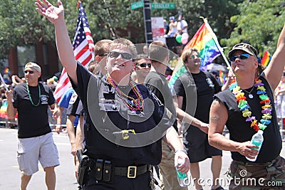 Police officers Editorial Stock Photo