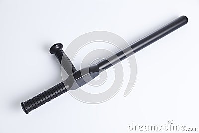 Police tonfa Stock Photo