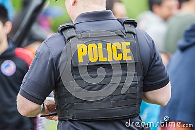 Police uniform Stock Photo