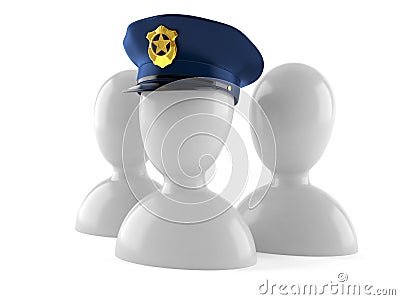 Policeman concept Stock Photo