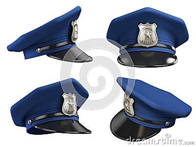 Policeman Hat Royalty-Free Cartoon | CartoonDealer.com #23117366