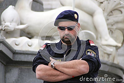 Policeman Editorial Stock Photo