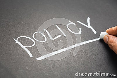 Policy Stock Photo