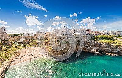 Polignano A Mare, Apulia, Italy Stock Photo