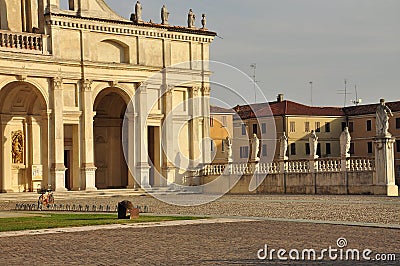 Polirone abbey. San Benedetto Po, Mantua, Italy Stock Photo