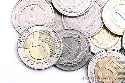Polish currency Stock Photo