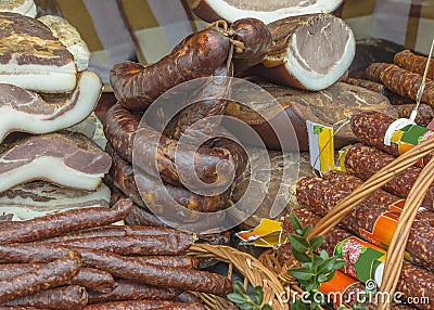 Polish foods Stock Photo