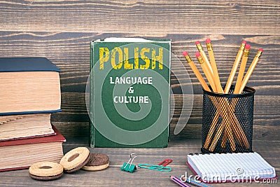 Polish language and culture concept Stock Photo