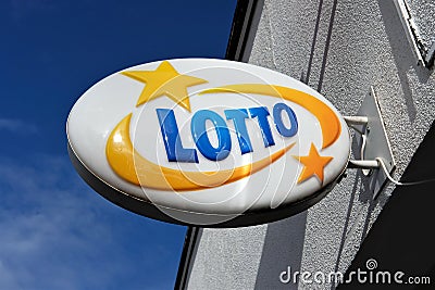 Polish national lottery Lotto Editorial Stock Photo