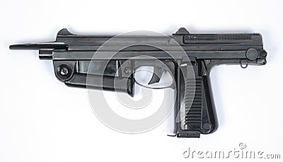 Polish PM63 SMG machine gun Stock Photo