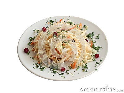 Polish Salad Stock Photo