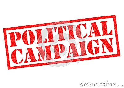 POLITICAL CAMPAIGN Stock Photo