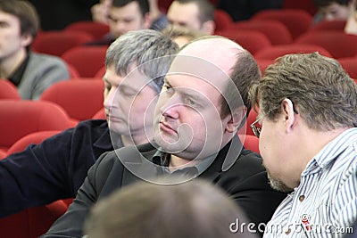 Politician Sergey Zhavoronkov Editorial Stock Photo