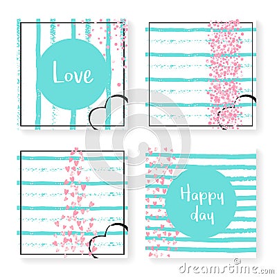 Polka Dot Backdrop. White Marriage Particle. Vector Illustration