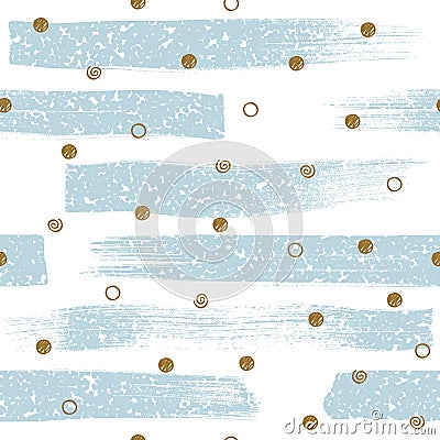 Polka dots scribble sketch pattern background. Vector Illustration